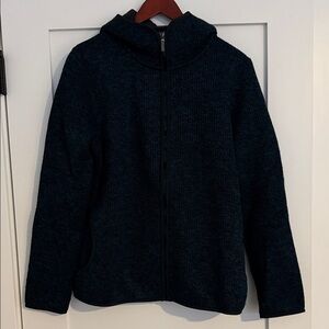 Merrell Blue and Black Full-Zip Hoodie